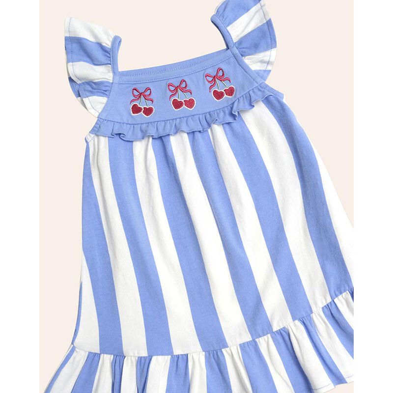 Huxbaby Seaside Cherry Stripe Dress 1-2Y image number 2